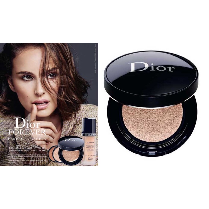 Phấn Nước Dior Diorskin Forever Perfect Cushion Tone 020 (đầy đủ bill, bao check auth)