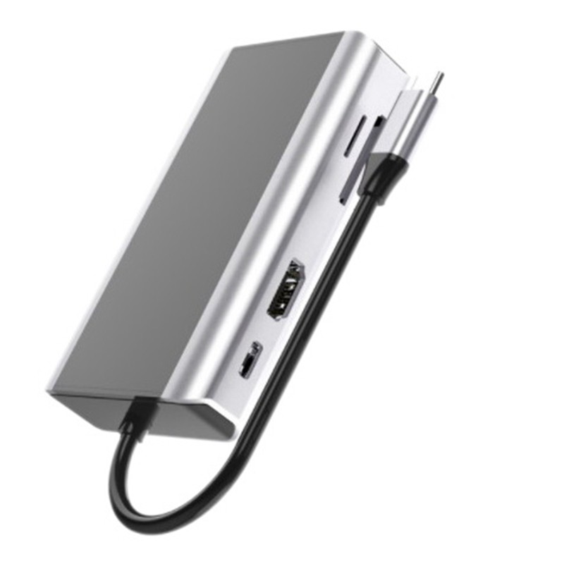 Bộ Chuyển Đổi Cổng Type-C Sang Usb 9 Trong 1 Cho Laptop | BigBuy360 - bigbuy360.vn