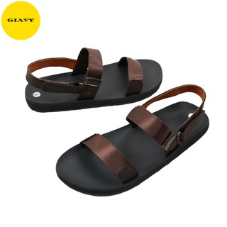 Giày sandal nữ quai da STK411 - GIAVY