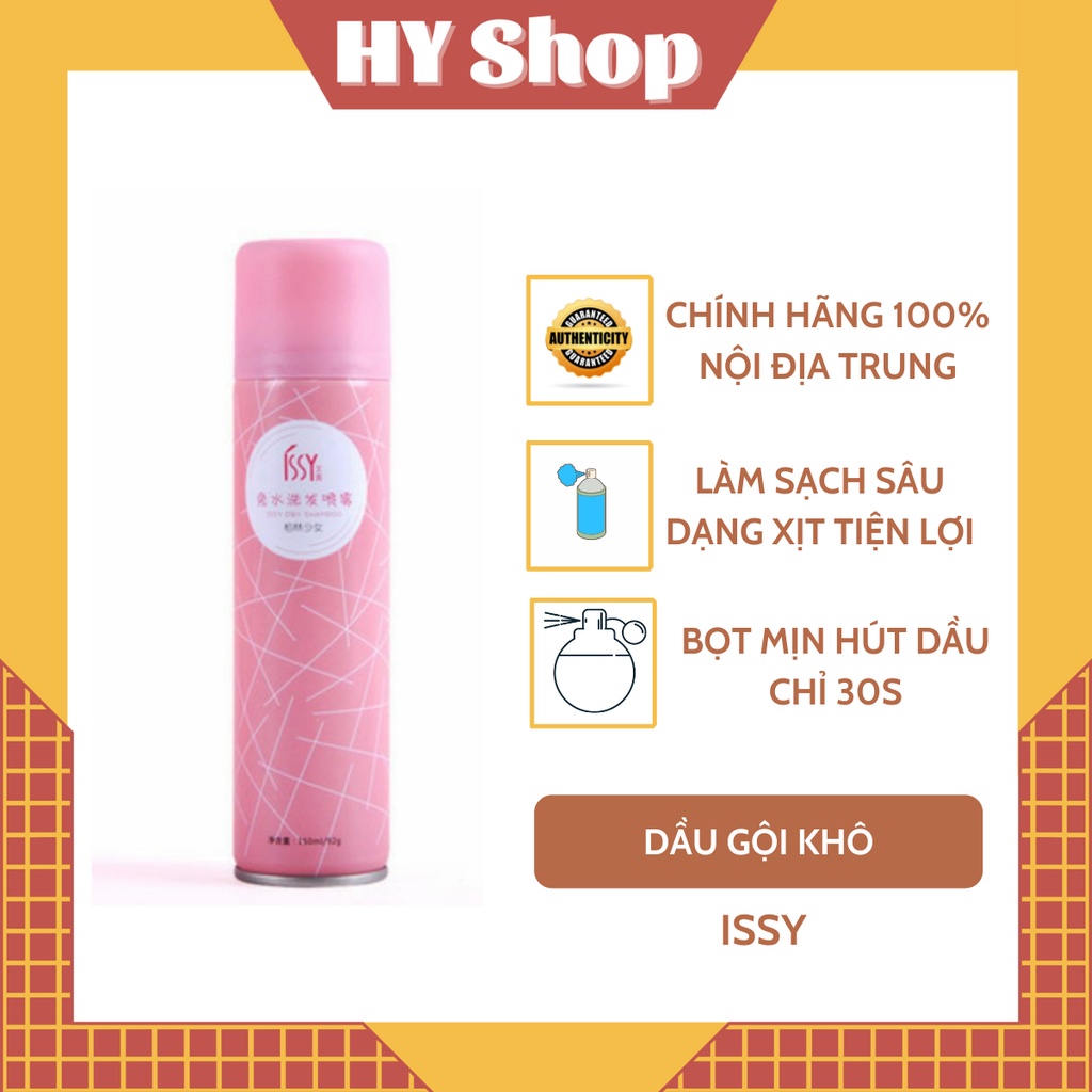 Dầu gội đầu khô issy - Nội địa trung