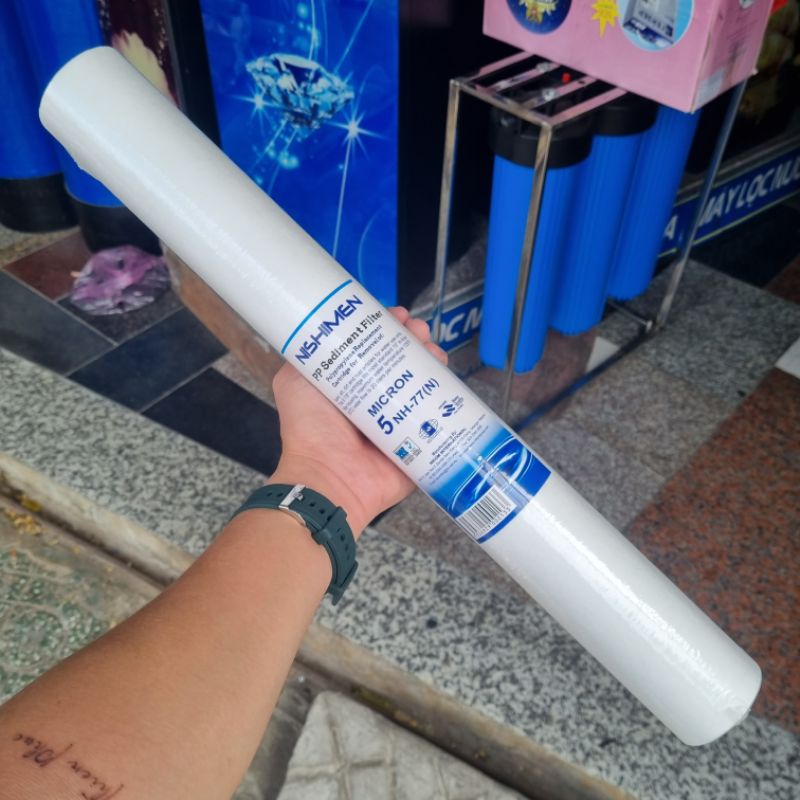 Bộ 3 Lõi Lọc Thô 20 Inch Nishimen Nhập Malaysia