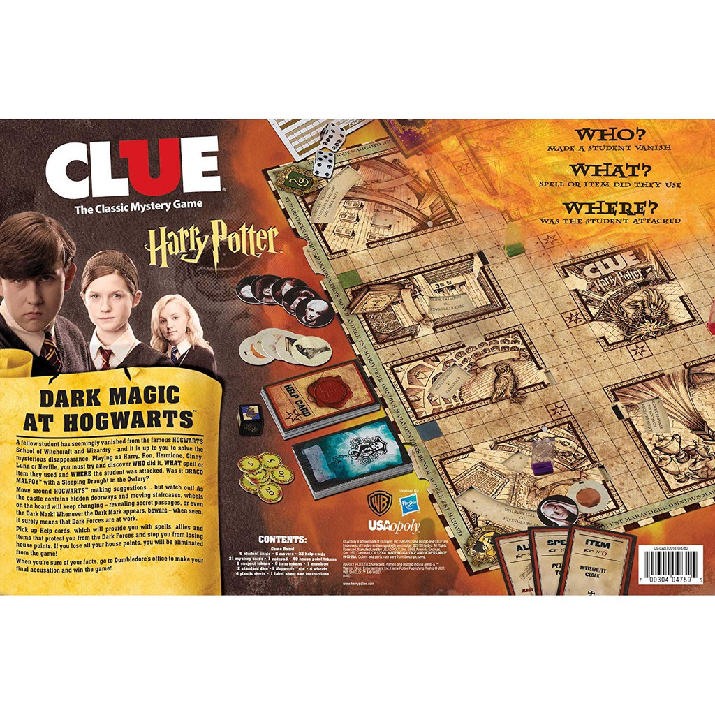 Trò Chơi Clue - Disscover The Secrets Tiếng Anh Hộp Lớn Suy Luận Phá Án