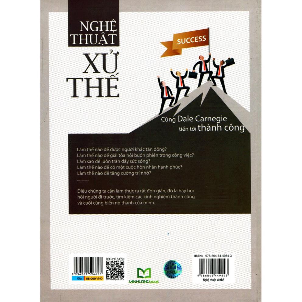 Sách - Nghệ Thuật Xử Thế - Cùng Dale Carnegie Tiến Tới Thành Công [Minh Long]