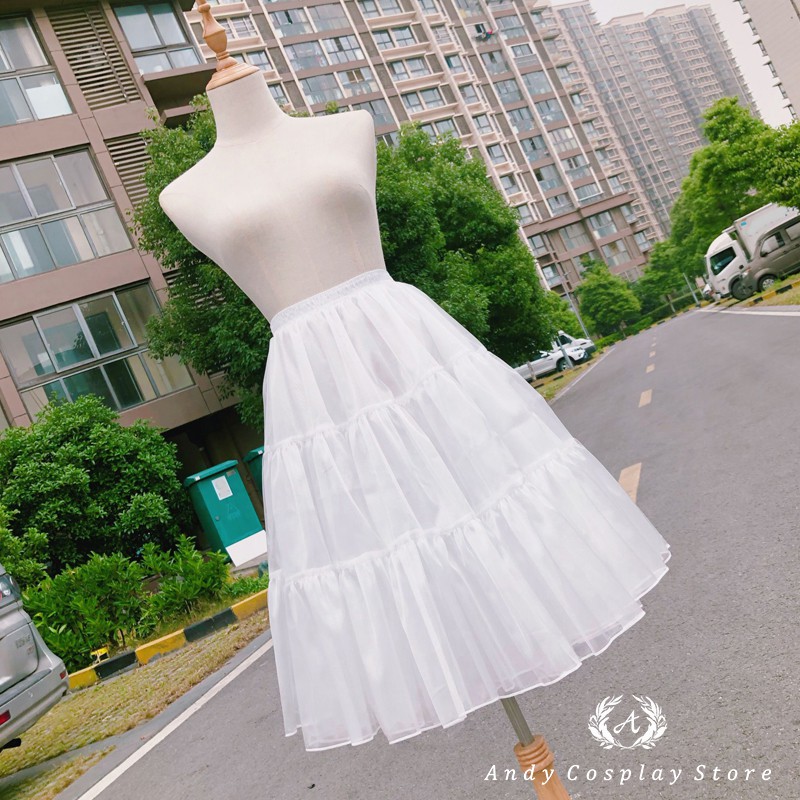 [CÓ SẴN] Tùng phồng mặc váy lolita mềm 60cm