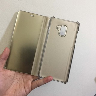 Bao Da Tráng Gương Samsung A8, A8 Plus