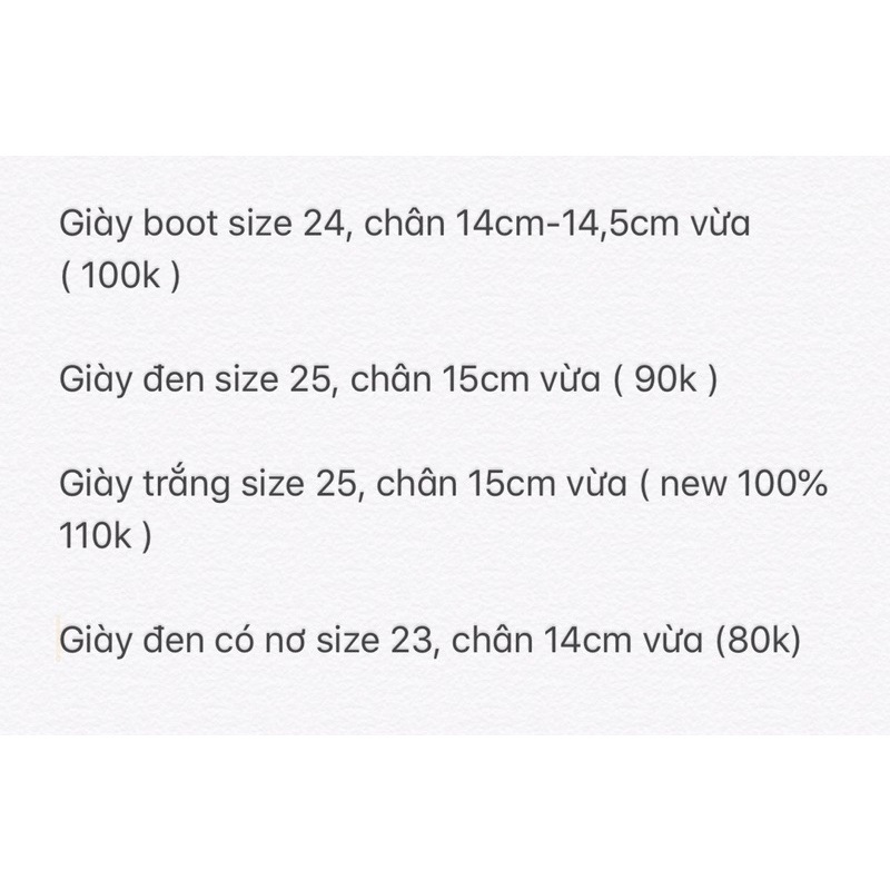 Giày búp bê cho bé