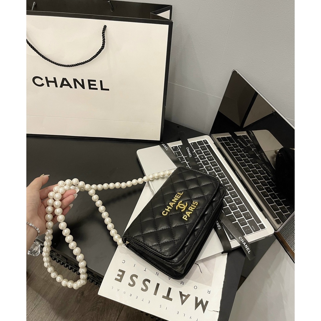 Túi đeo chéo chaneo pari hàng size mini giá rẻ hàng chuẩn quảng châu