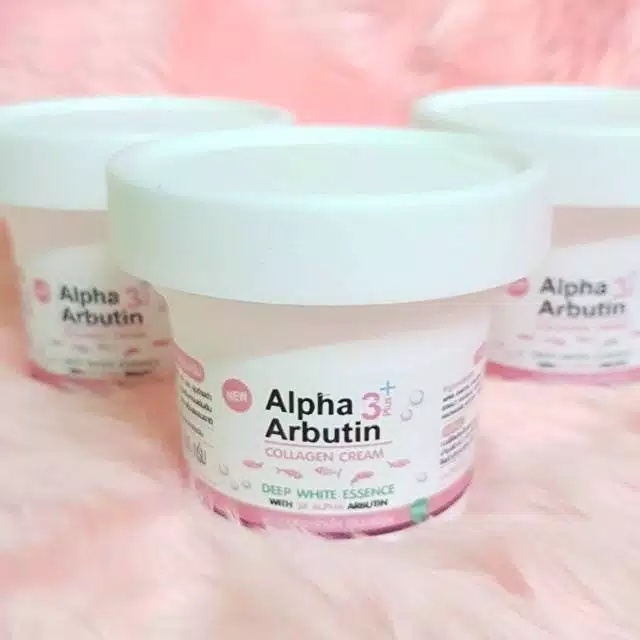 Kem Dưỡng Trắng Da Body Alpha Arbutin Collagen 3 Plus Cream 100g Thái Lan