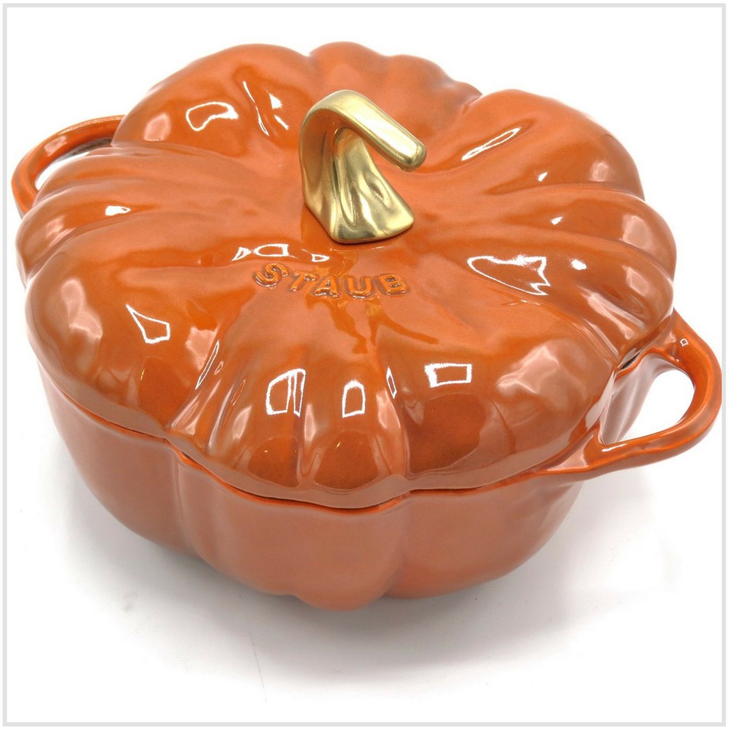 Staub nồi gang quả bí ngô Pumpkin Cocotte 24cm