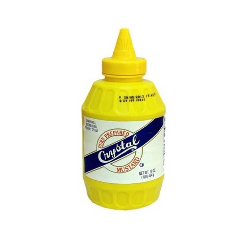 Mù tạt vàng Crystal 454g