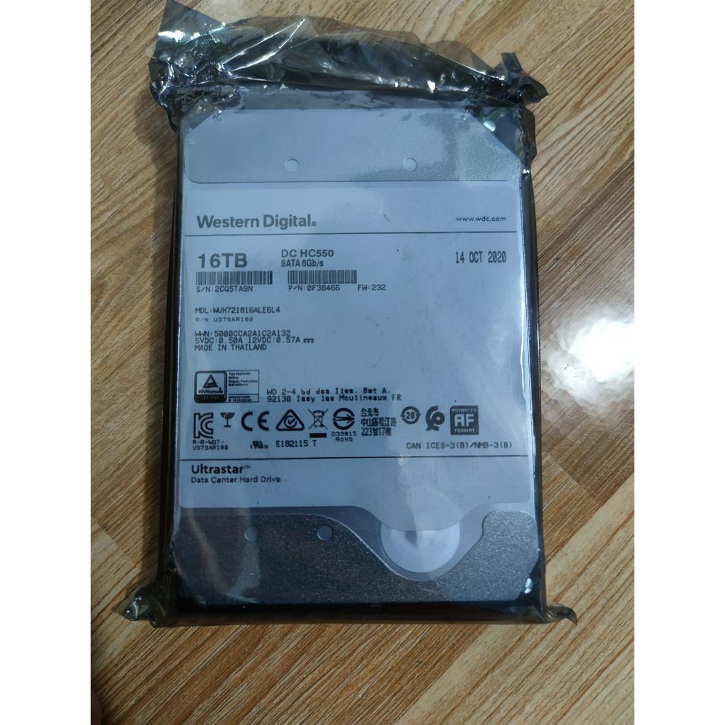 Ổ cứng HDD WD Ultrastar HC550 16TB 3.5 inch