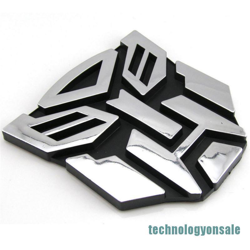 Transformers Hình Người Máy Biến Hình 3d Trang Trí Xe Hơi