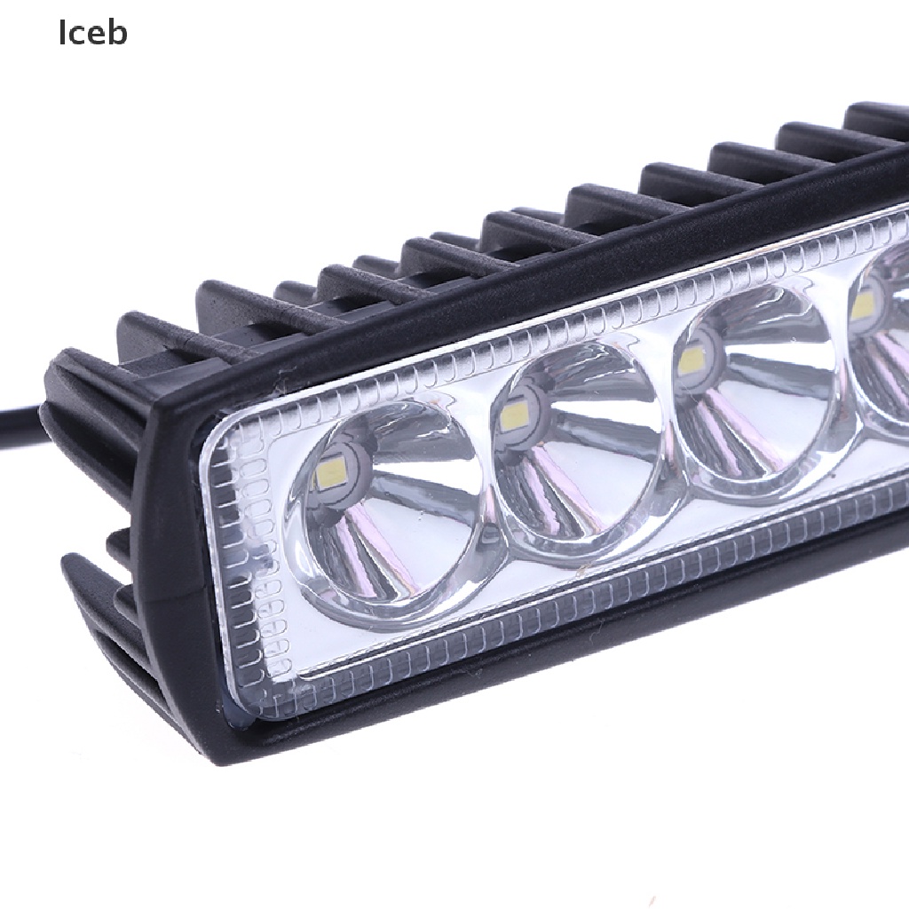 Thanh Đèn Trợ Sáng Ic 6inch 18W 6LED Đa Năng Dành Cho Ô Tô