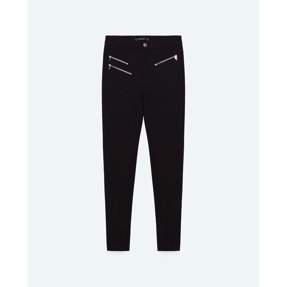 Quần legging nữ A.s.o.s dài, legging thun cạp cao giữ nhiệt, quần ôm bó vải dày dặn cao cấp, có khóa tạo kiểu 2 bên hông