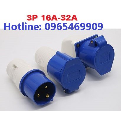 Ổ cắm công nghiệp, Phích cắm công nghiệp 16A - 32A