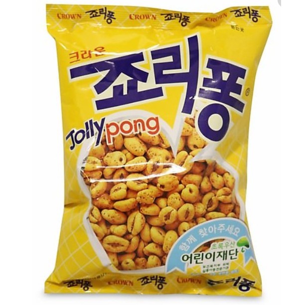 [CROWN] SNACK LÚA MẠCH JOLLY PONG 74G - [크라운] 죠리퐁 74G