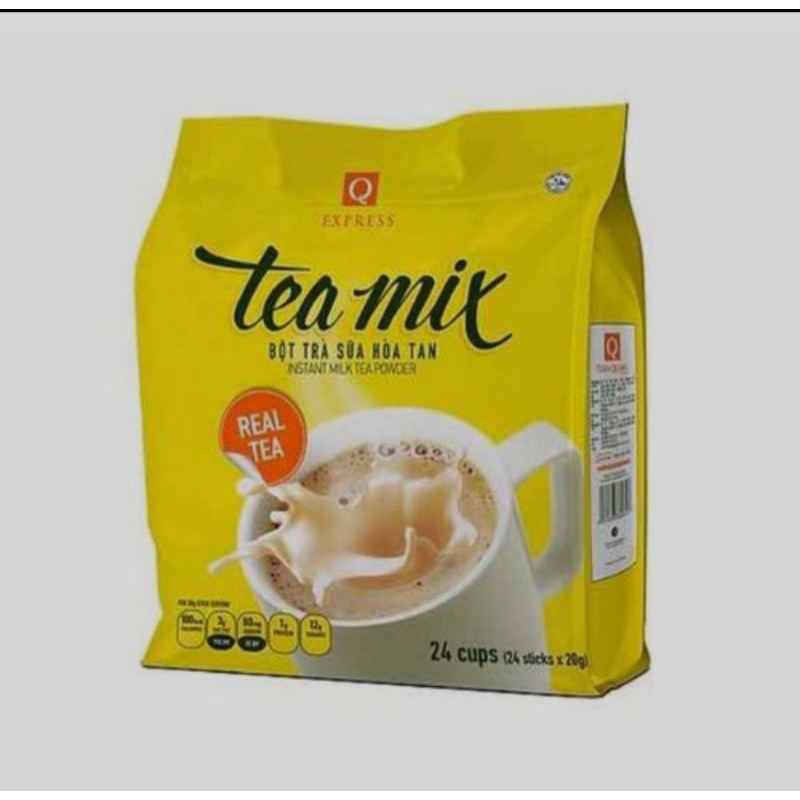 Trà sữa Tea mix trần quang bịch 24 gói.
