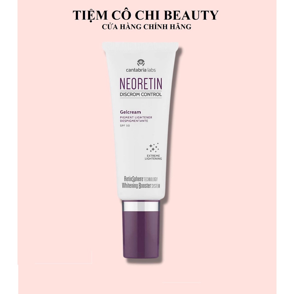 Kem chống nắng siêu xịn xò Neoretin Gel cream SPF50 -Tiệm Cô Chi PY