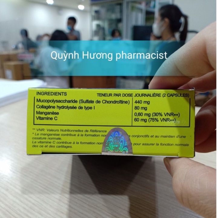 Viên uống TENDOACTIVE hộp 30 viên giúp nuôi dưỡng gân và dây chằng
