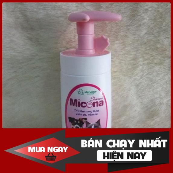 [❌GIÁ SỈ❌] Sữa Tắm Viêm da cho Chó Mèo - Micona 200ml ❤️