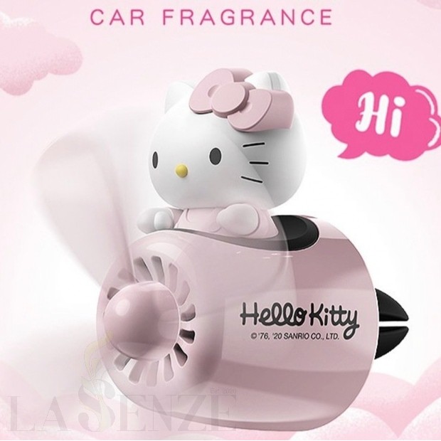 Sáp Thơm Cao Cấp Ô Tô Kẹp Cửa Gió Điều Hòa Xe Hơi COOL BEAR & HELLO KITTY