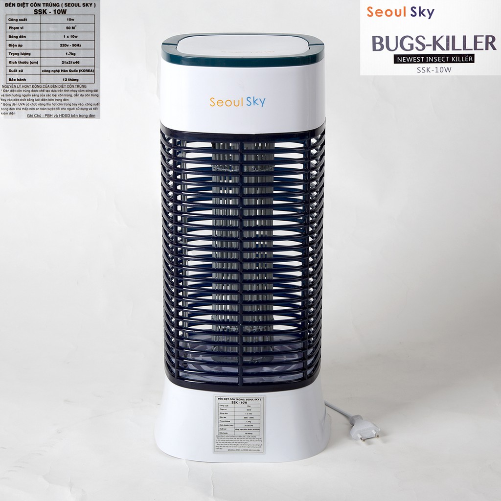 Đèn Diệt Muỗi SSK 10W Bugs Killer Hàn Quốc