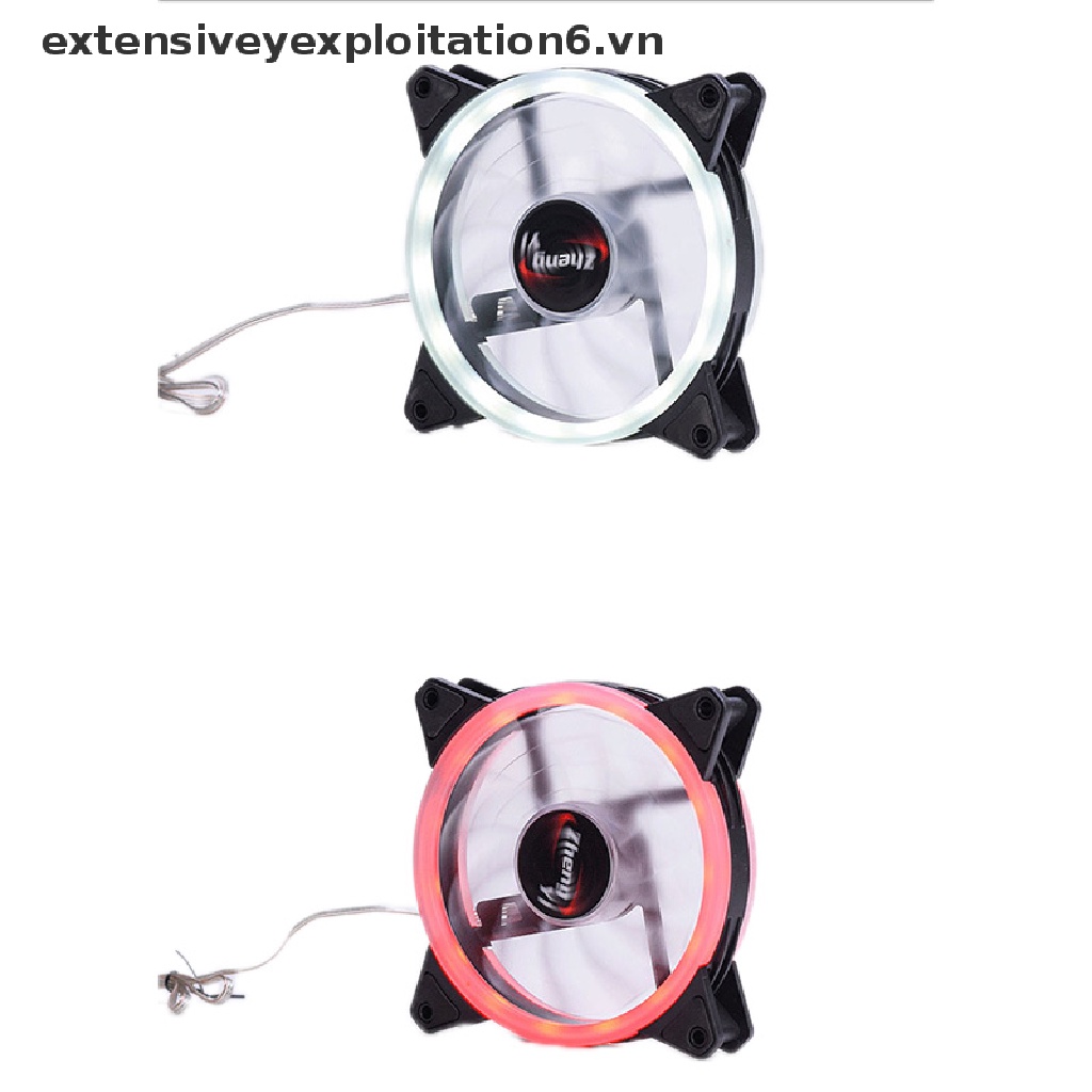 Quạt Tản Nhiệt Không Chổi Than RGB 12cm DC 12V Cho Máy Tính