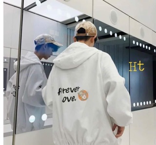 Áo khoác nhẹ gió dù 1 lớp forever
