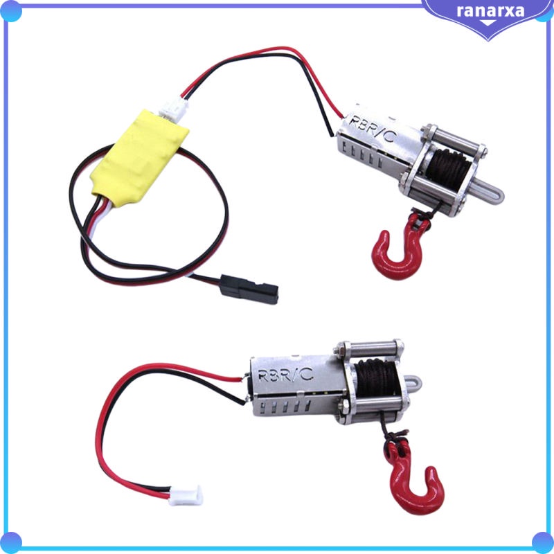 Bộ Điều Khiển Hệ Thống Cuộn Dây Điện Tự Động Bằng Nhôm Cho WPL MN JJRC 1 / 12 1 / 14 1 / 16 RC Rock Crawler