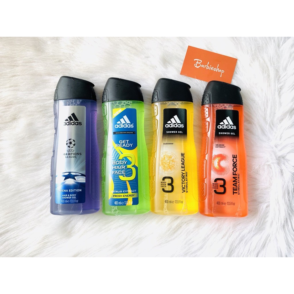 Sữa tắm gội toàn thân ADIDAS 3in1 400ml