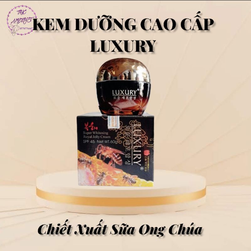 KEM TRẮNG DA LUXURY CHIẾT XUẤT SỮA ONG CHÚA