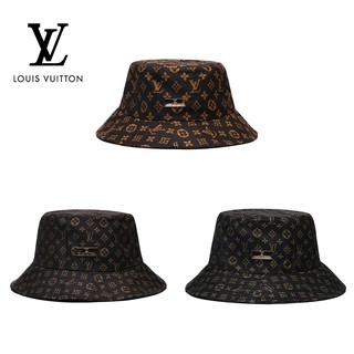 Louis Vuitton Mũ ngư dân LOGO sang trọng nhẹ Mũ chống nắng Hàn Quốc