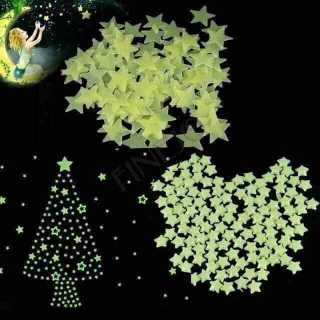 BỊCH 100 NGÔI SAO DẠ QUANG PHÁT SÁNG VỀ ĐÊM  L391