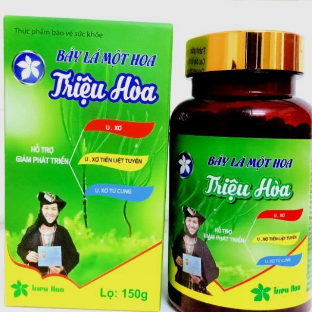 CAO BẢY LÁ MỘT HOA ( giảm sự phát triển của các khối U lành tính)