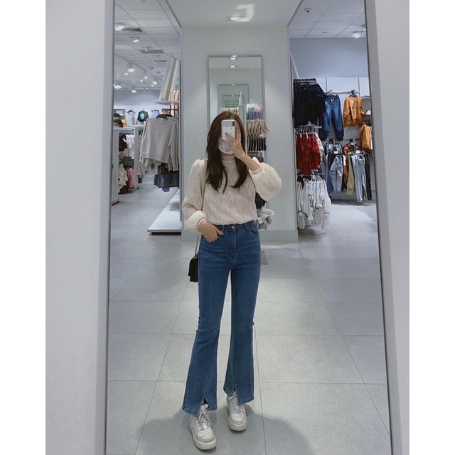 Áo bbd voan phối ren hai lớp xuyên thấu A2158 SUSTORE