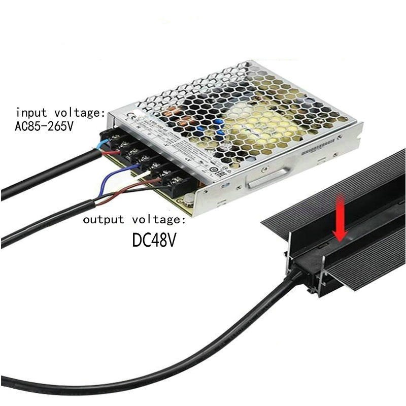 Nguồn 48V - 100W-150W-200W - dành cho thanh ray nam châm - Led Magnetic