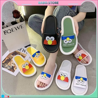 Dép don’t push me, dép quai ngang thời trang nam nữ họa tiết thời trang hàn quốc giá rẻ,