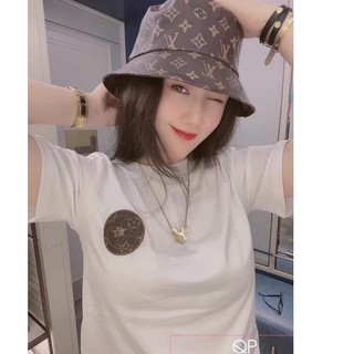 Mũ bucket nam nữ mũ tai bèo LV cao cấp da