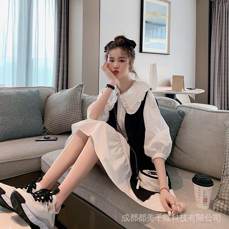 Bộ Trang Phục Hai Mảnh Phong Cách Châu Âu Retro Thời Trang Mùa Xuân Dành Cho Nữ 2022