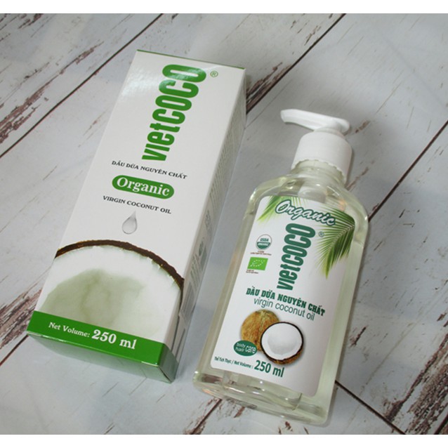 Dầu Dừa Organic 100% Nguyên Chất Ép Lạnh Vietcoco Dưỡng Da Và Tóc | BigBuy360 - bigbuy360.vn