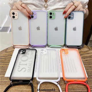 Chất Lượng Cao Thiết Kế Cao Cấp Thời Trang🎷Ốp Điện Thoại Chống Sốc Có Dây Đeo Chéo Cho Iphone 11pro 11 11pro max