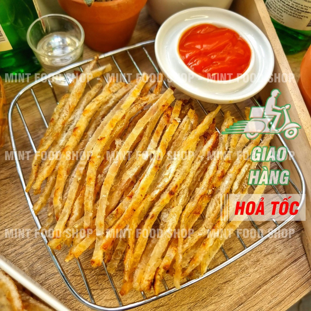 Khô Cá Thiều Tiêu Sọ Cắt Sợi - Lon 300gr
