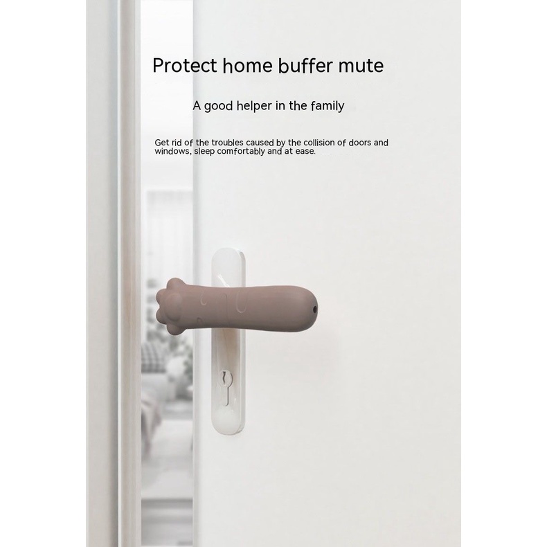 Vỏ Bọc Tay Cầm Cửa Sổ / Phòng Ngủ / Phòng Tắm Bằng Silicon Chống Tĩnh Điện / Va Chạ