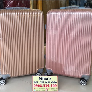 Vali Nhựa kẻ sọc Size 28" hàng Việt Nam chính hãng