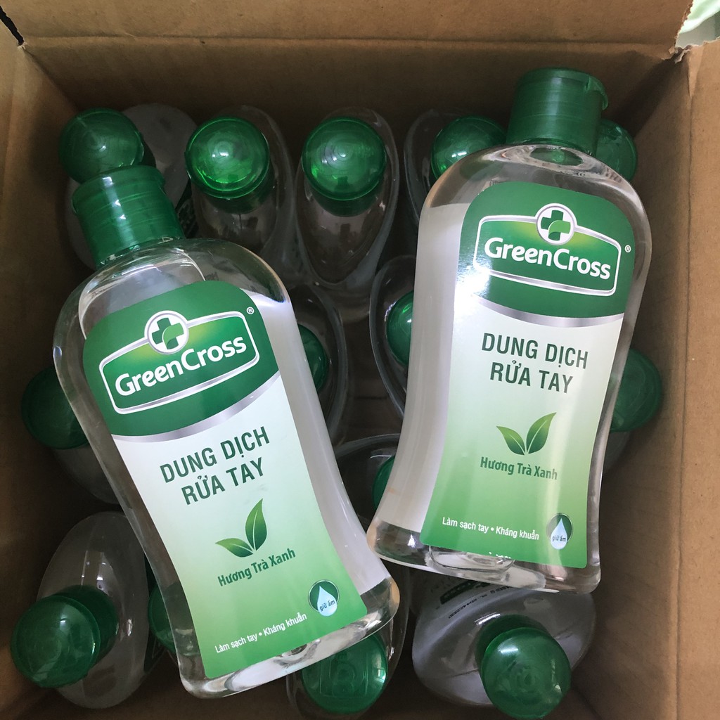 Nước Rửa Tay Khô Diệt Khuẩn 250ml Green Cross