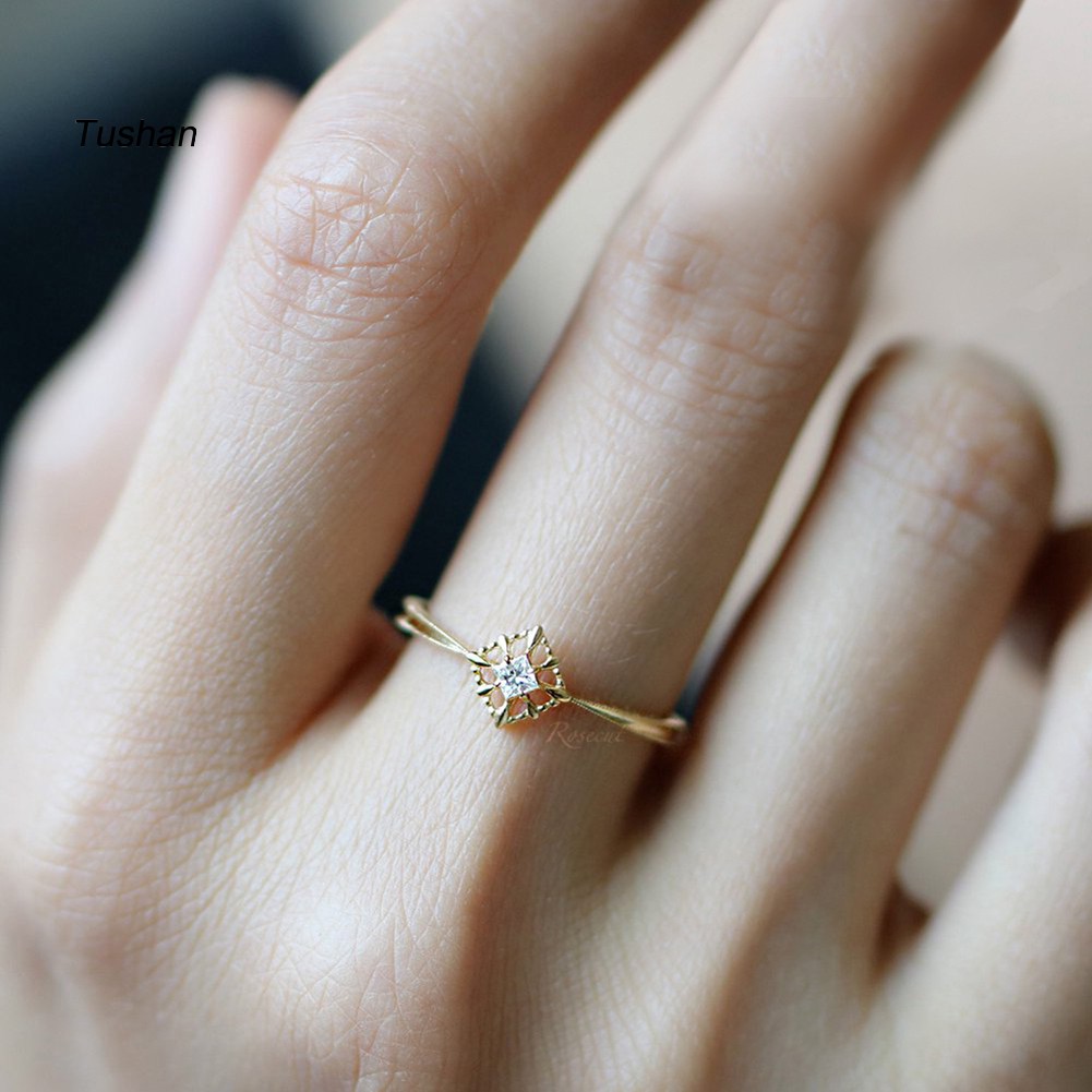 Nhẫn Hở Hình Chiếc Lá Olive Thời Trang Có Thể Điều Chỉnh