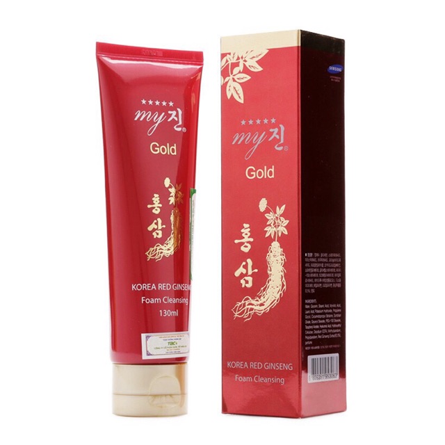 Sữa rửa mặt hồng sâm