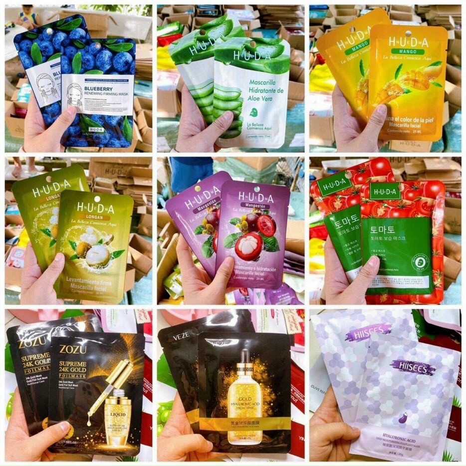 SỈ MẶT NẠ GIẤY HUDA NỘI ĐỊA TRUNG CAO CẤP GIÁ TỐT
