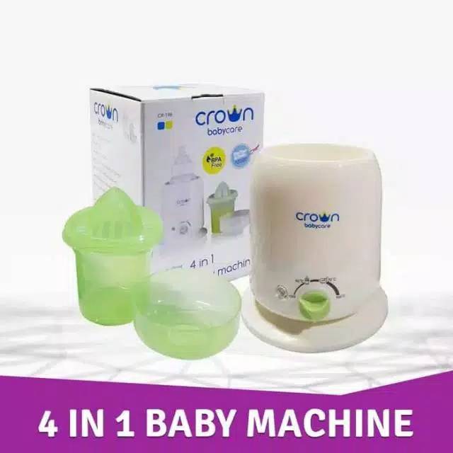 (hàng Mới Về) Bộ Máy Làm Ấm Sữa 4 Trong 1 Cr198 / Mini + 6 Túi Đựng Tiện Dụng