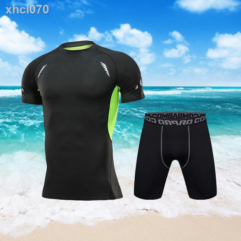 [Quick Shipment]❖◆Bộ Đồ Bơi Nam Tay Dài Chống Nắng | BigBuy360 - bigbuy360.vn